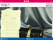 Tablet Screenshot of mutlulugadavetiye.com